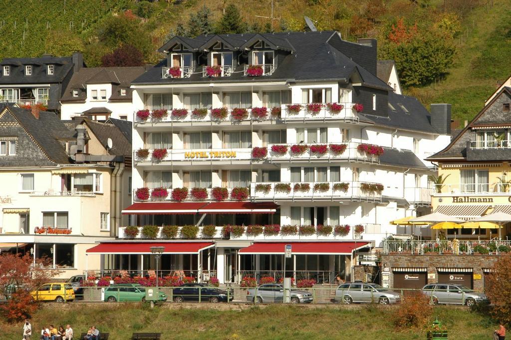 Moselstern Hotel Brixiade &Triton Cochem Bagian luar foto