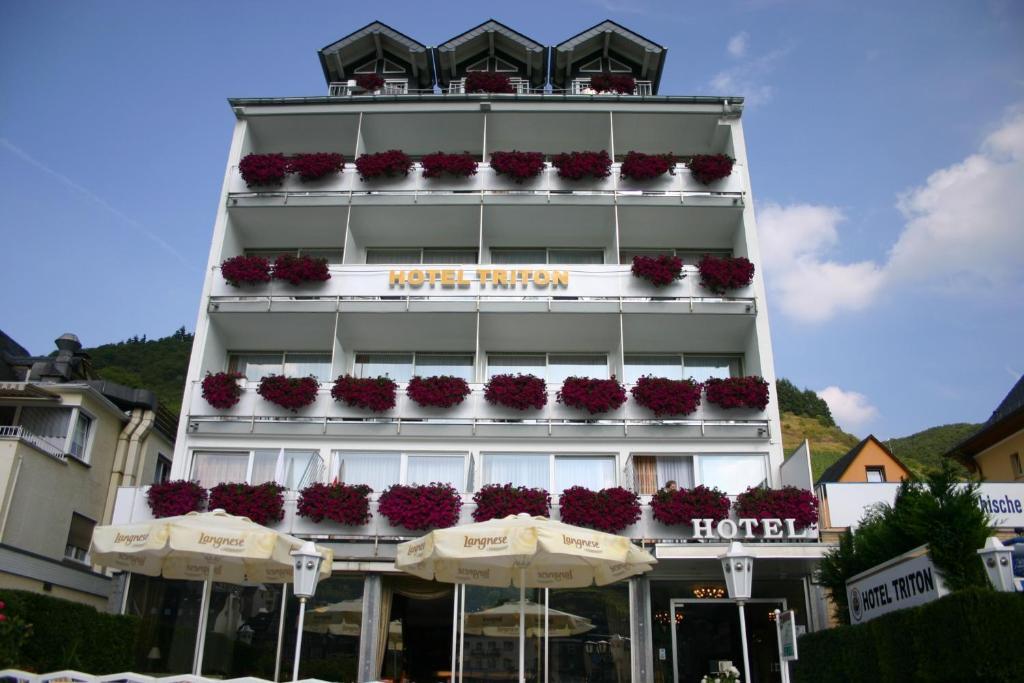 Moselstern Hotel Brixiade &Triton Cochem Bagian luar foto