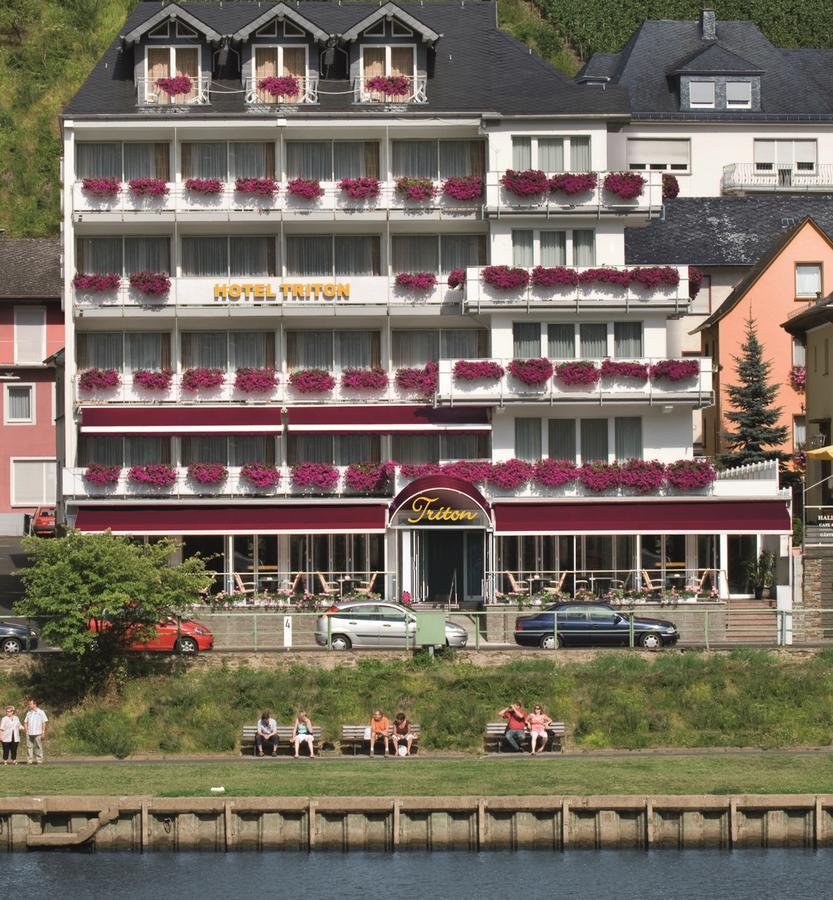 Moselstern Hotel Brixiade &Triton Cochem Bagian luar foto