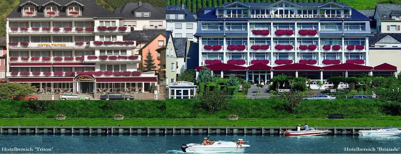 Moselstern Hotel Brixiade &Triton Cochem Bagian luar foto